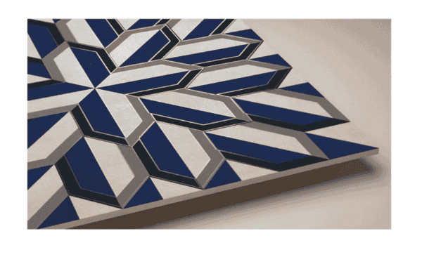 Moroccan Tiles 600x600mm Stardust Lakeside - Image 2