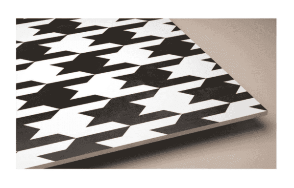 Moroccan Tiles 600x600mm Monochrome Pattern Play - Image 2