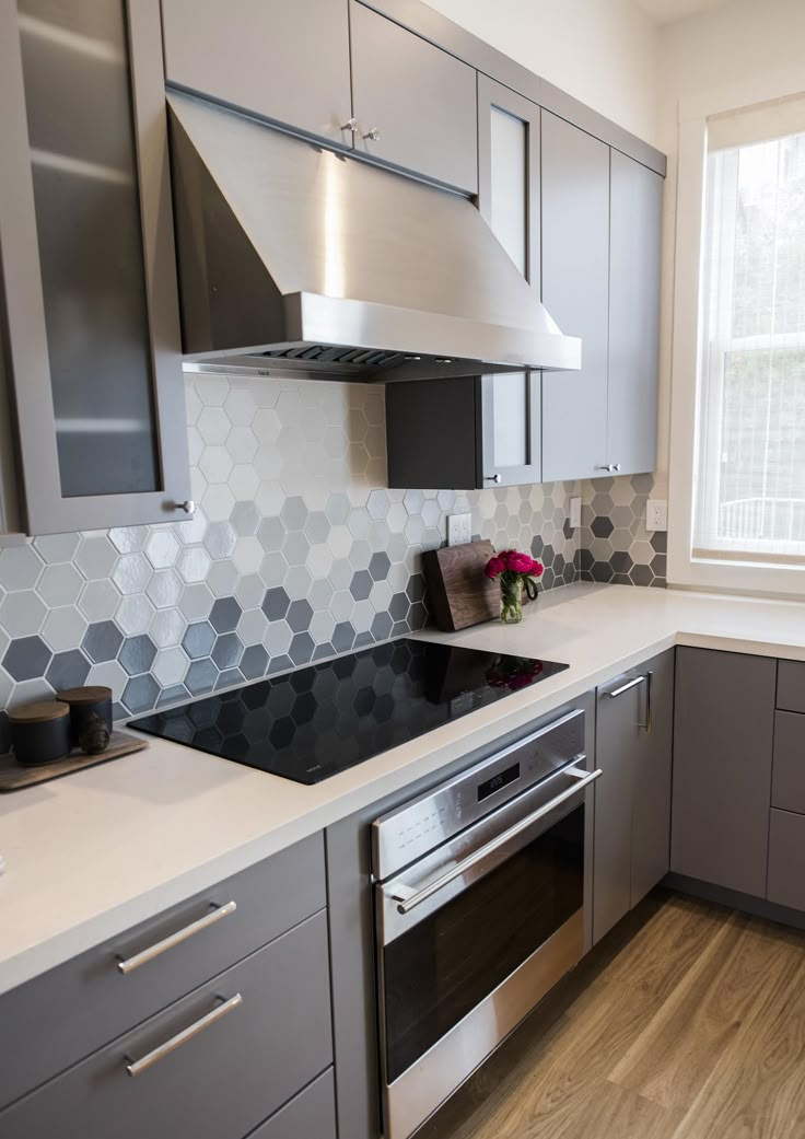 Design Trends_ Hexagon Tile Backsplash