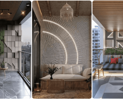 Front Balcony Wall Tiles Design