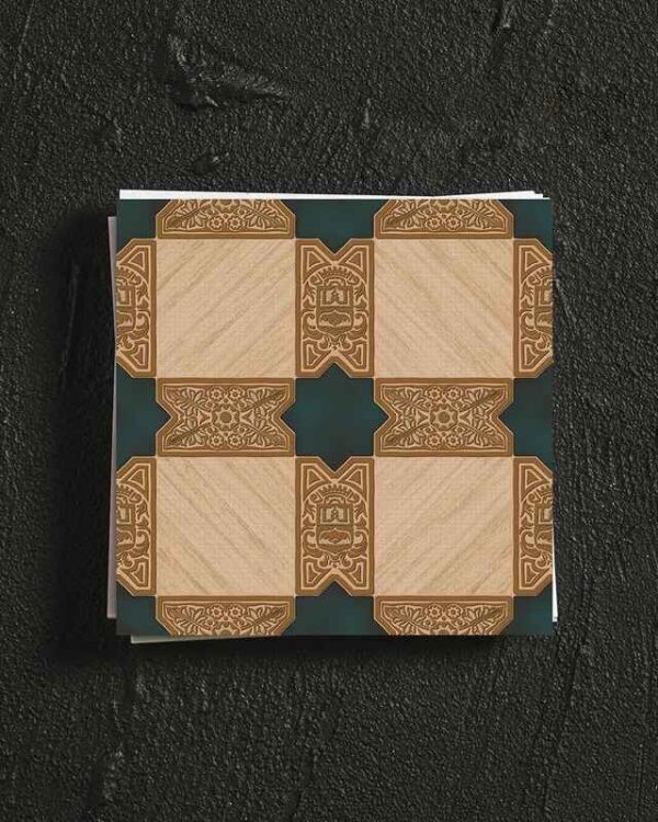 Moroccan Tiles 30x30 cm Natural Wood Patterns - Image 2