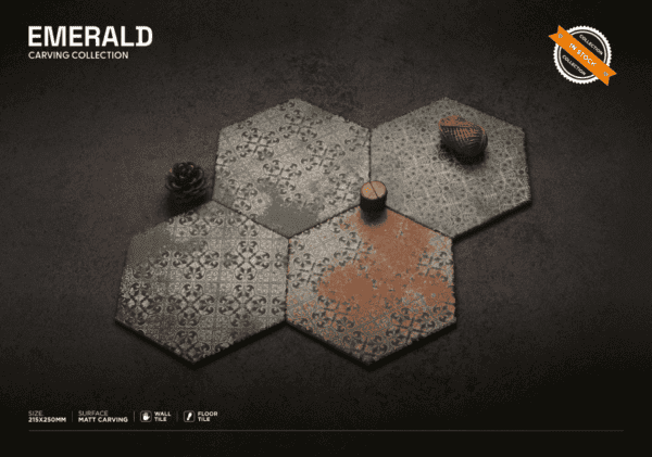 HEXAGON Tiles for walls