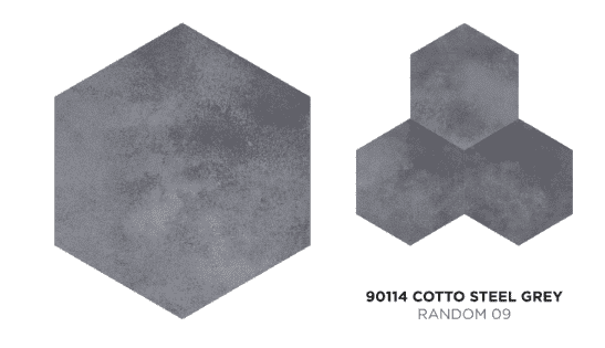 90114 Cotto Steel Grey