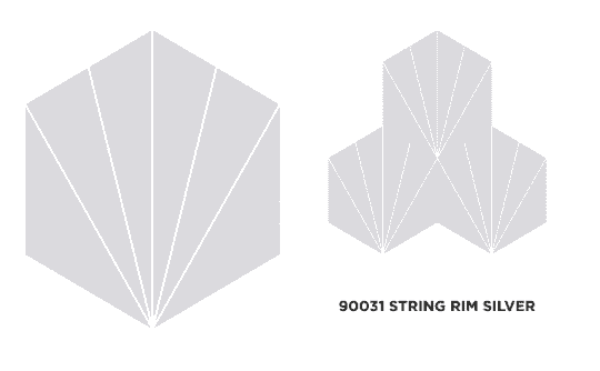 90031 String Rim Silver