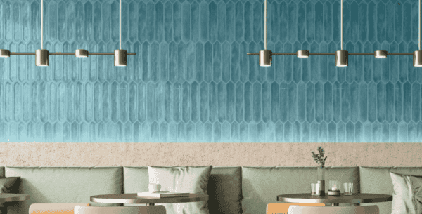 Ceramic Glossy Subway Tiles for Walls 25x250MM Acqua Picket - Image 2