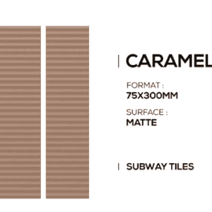 Fluted Tiles 75x300mm