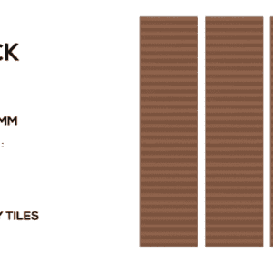 Fluted Tiles 75x300mm
