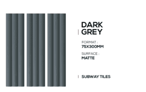 Fluted Tiles 75x300mm
