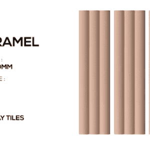 Fluted Tiles 75x300mm