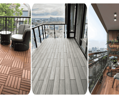 Wooden Tiles for Balcony