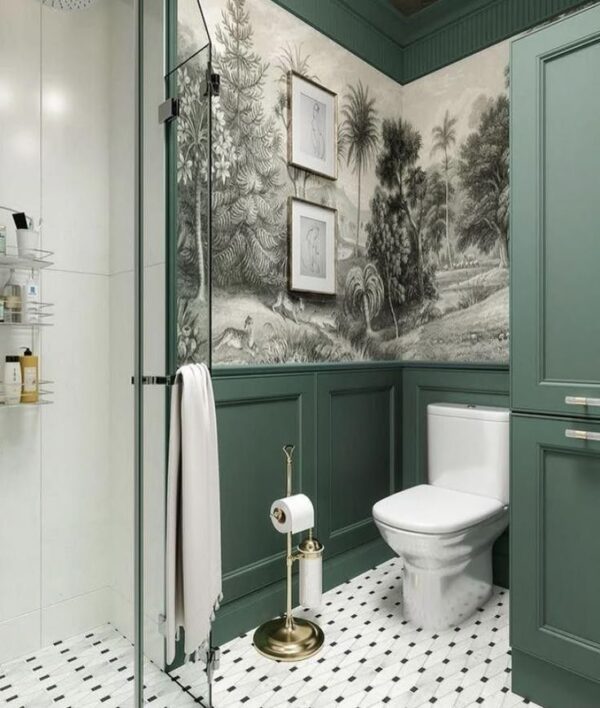 Tropical Detail for Luxury Walls: 2x4 Molding Tiles - Image 3