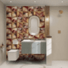 Designer Tiles 8x8 Inch Rust Collection at Affordable Prices - Image 5
