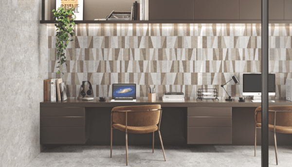 Meraki 600x1200mm Tiles –  Russet Snowflake 2x4 Tiles - Image 5
