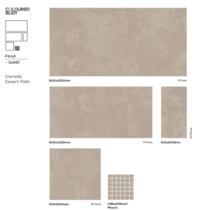 600x1200mm Tiles