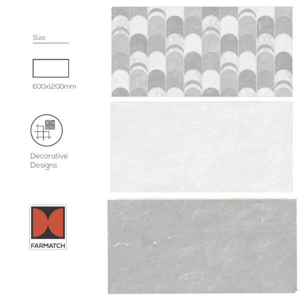 600x1200mm Tiles