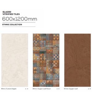 Ethnic Copper Leaf Decor