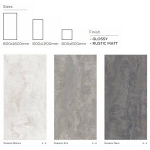 Oceanic Crema 2x4 Tiles