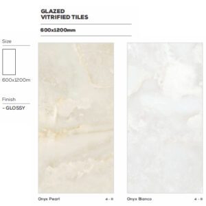 Onyx Bianco 2x4 Tiles