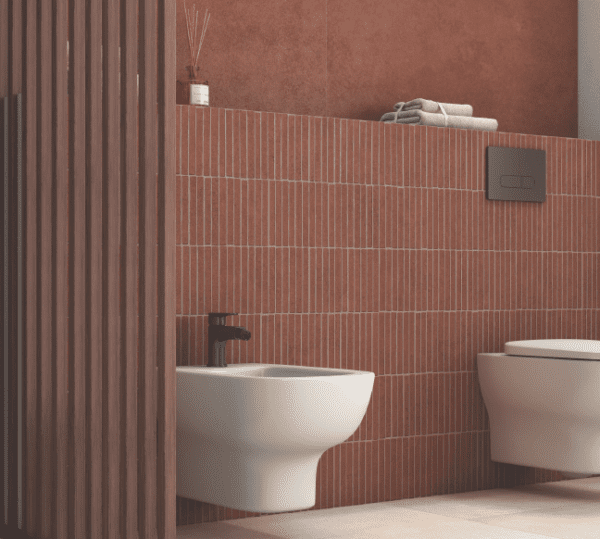 Vita 600x1200mm Tiles for Walls and Floors | Urban Concrete Brick Tone Decor - Image 3