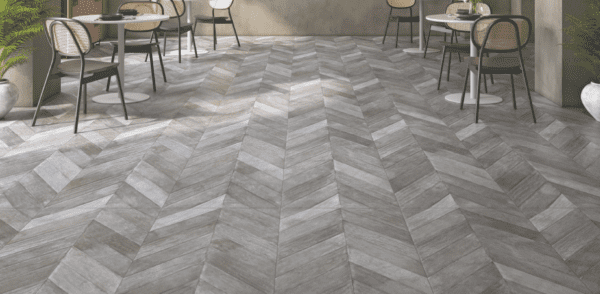 Cement Wave Coal 2x4 Tiles