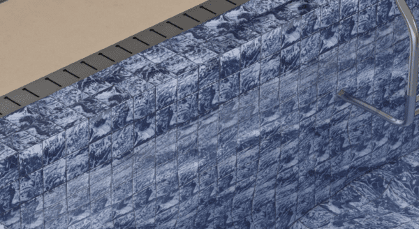 100x100mm Dark Blue Swimming Pool Tiles | Piscina Collection - Image 2