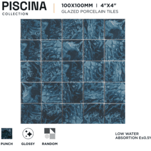 100x100mm Swimming Pool Tiles