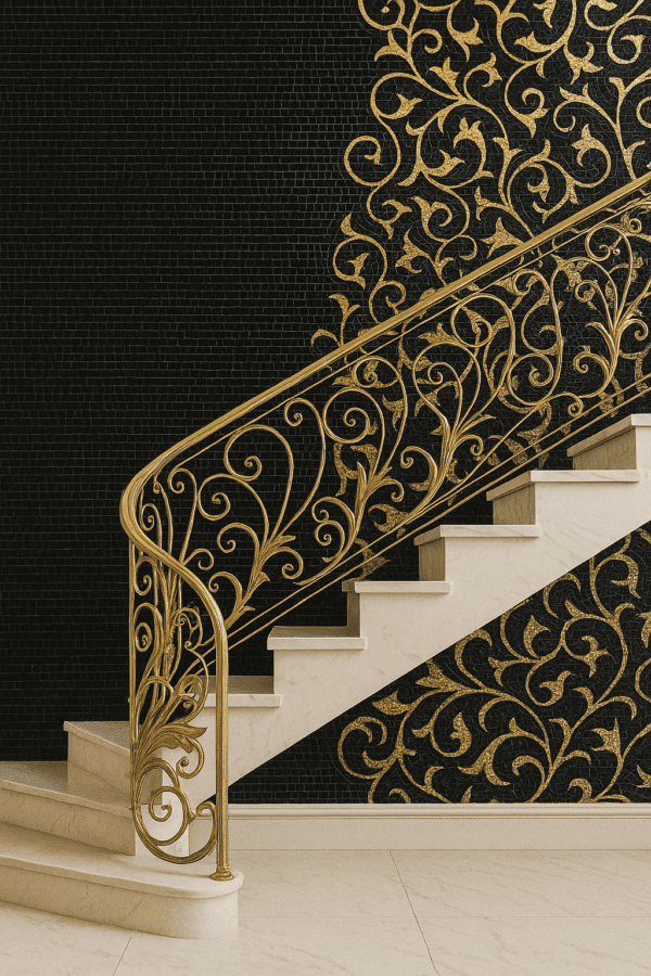 hand cut mosaic tiles
