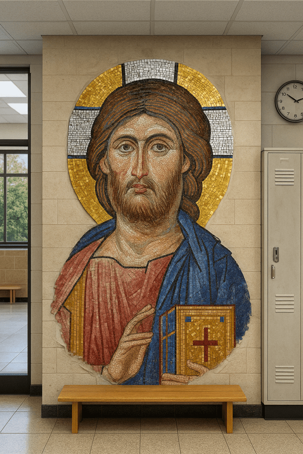 hand cut mosaic tiles