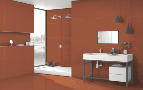 Full Body Terracotta 600x1200mm Tiles for Wall and Floors - Image 2