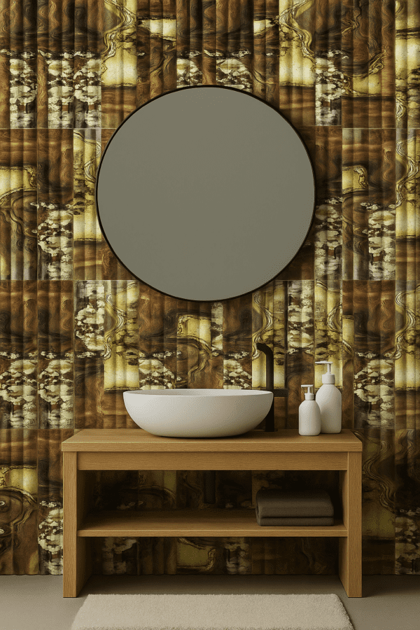 Minimalist Elegance with 75x300mm Fluted Tiles | FS-FL-12 - Image 2