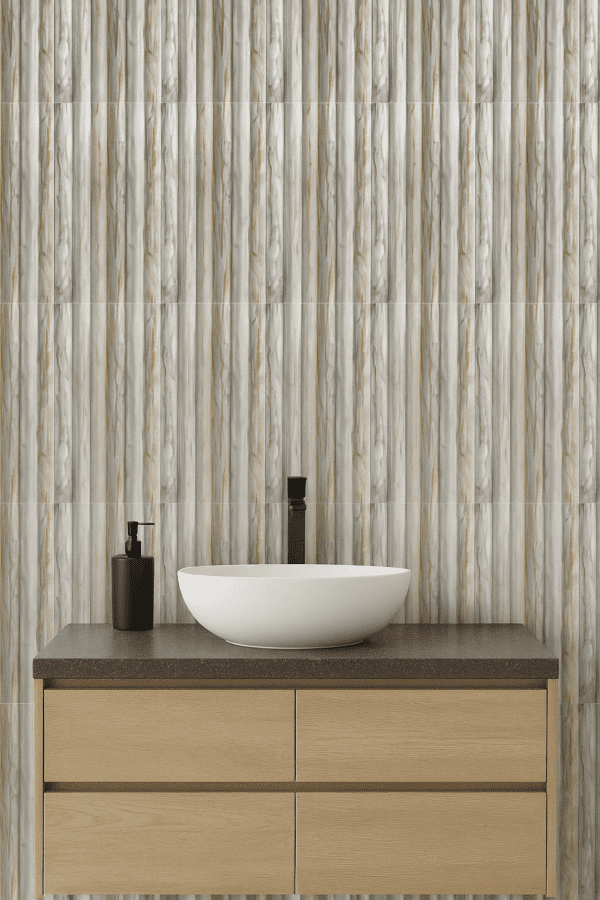 Fluted Tiles 75x300mm