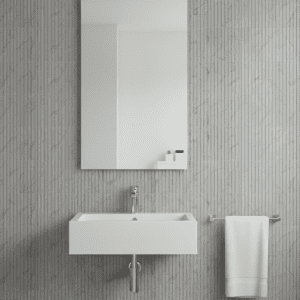 Architectural Depth with Fluted Wall Tiles 75x300mm
