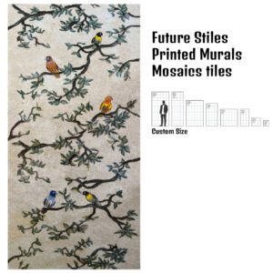 hand cut mosaic tiles