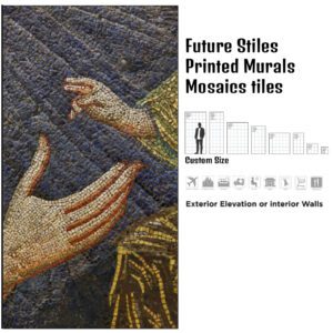 hand cut mosaic tiles