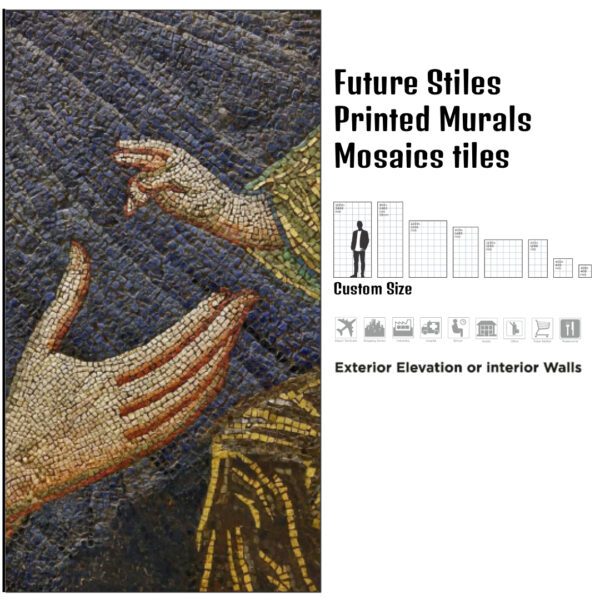 hand cut mosaic tiles