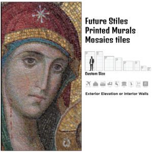 hand cut mosaic tiles