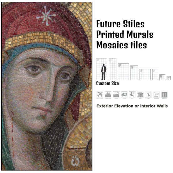 hand cut mosaic tiles