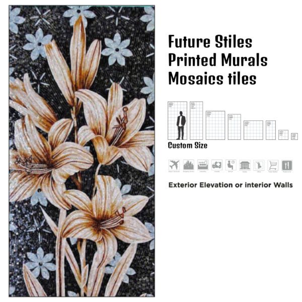 hand cut mosaic tiles