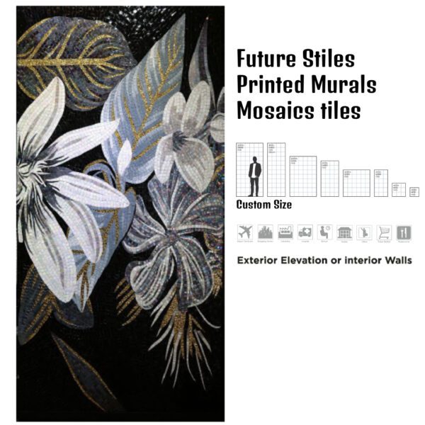 hand cut mosaic tiles