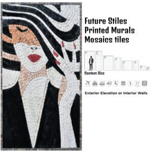hand cut mosaic tiles