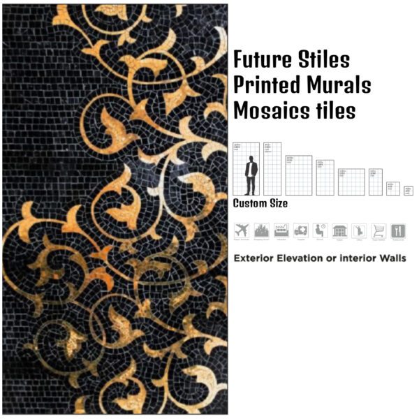 hand cut mosaic tiles
