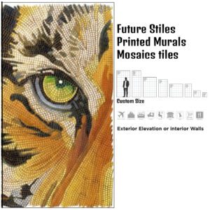 hand cut mosaic tiles