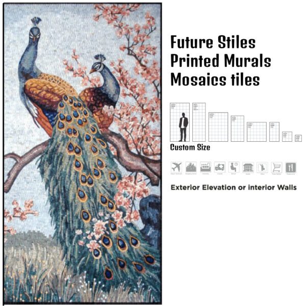 hand cut mosaic tiles