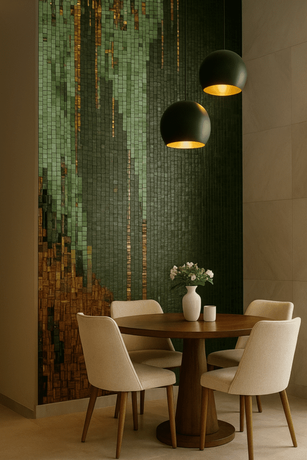hand cut mosaic tiles