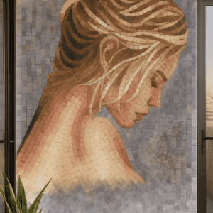 hand cut mosaic tiles
