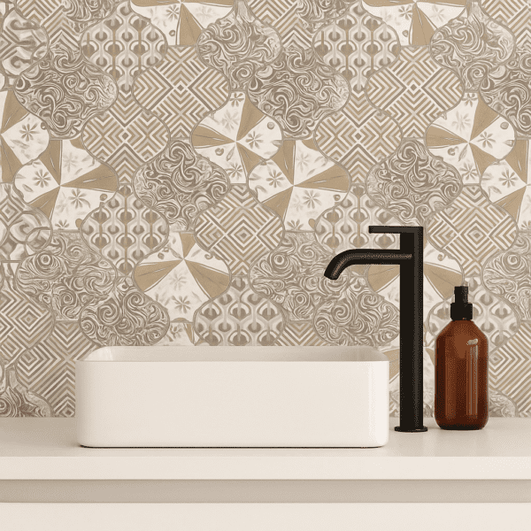 307mmX283mm Laltern Mosaic Tiles for Wall - FM- 77 - Image 2