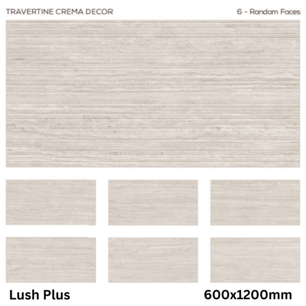 Linsey Grey Decor 600x1200mm Tiles