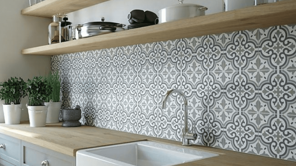 Simple Kitchen Wall Tiles