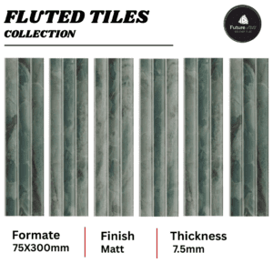 Fluted Tiles 75x300mm