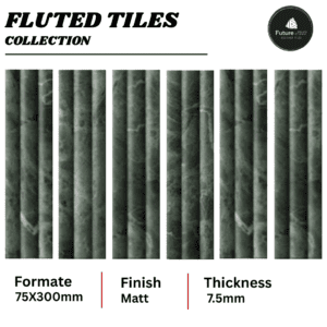 Fluted Tiles 75x300mm
